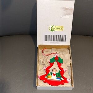 Christian Ulbricht Red Christmas Ornament